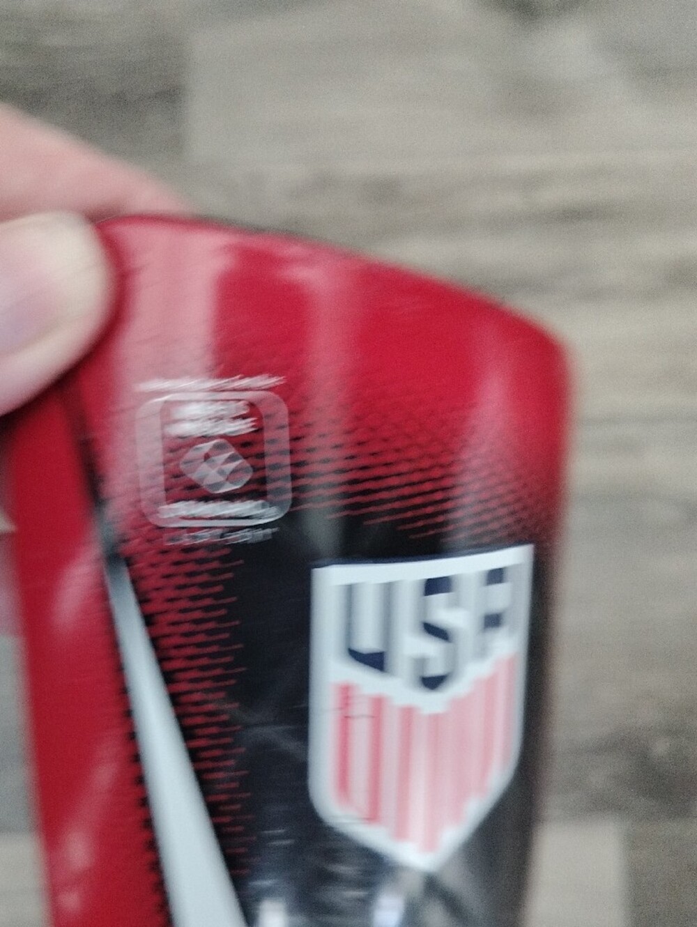 Nike USA Protective Shin Guards For Soccer Size L - Picture 4 of 4